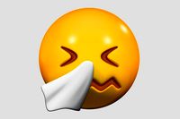 Emoji Sneezing Face
