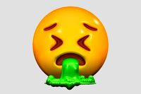 Emoji Face Vomiting