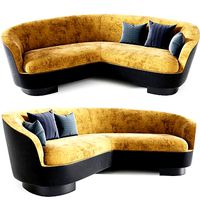 Minotti Jacques Curved Sofa