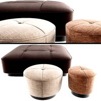 Minnoti Jacques Poufs Fabric
