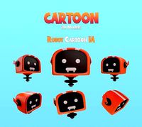 Robot Cartoon IA