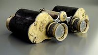 World War II binoculars - Game ready asset