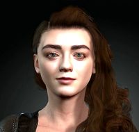 Maisie Williams  Arya Stark GOT 3D animation