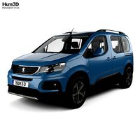 Peugeot Rifter with HQ interior 2018