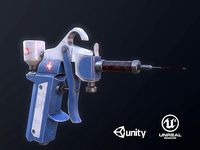 syringe steampunk sci-fi