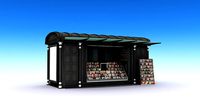 Newspaper Kiosk