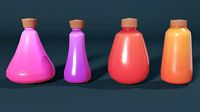 Stylized Bottle Pack
