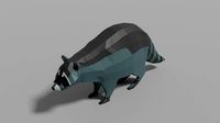 Cartoon Racoon