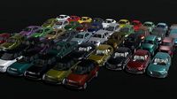 Generic Passenger Car With Interior 3D Models Pack