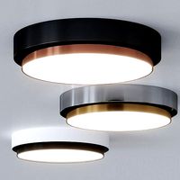 Bs living RING LED opal glass ceiling light with dimmer