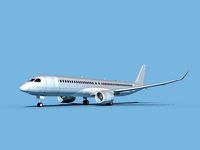 Airbus A220-300 Bare Metal