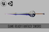Game Ready Fantasy Sword