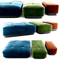Minotti Jacques Poufs
