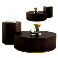 Machinto Round Coffee Table Side Table Restoration Hardware