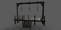 Gallows 3D model