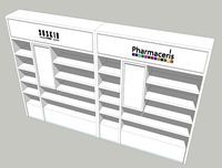 Cosmetics Beauty Wall Display