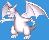 Pokemon charizard 2 models