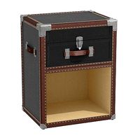 Restoration Hardware   ANTIQUE STEAMER TRUNK NIGHTSTAND