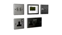 Power outlet and switches set