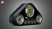 Rubber Track System 2 - Combine Harvester - Crawler Tractor