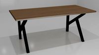 DESKTOP Computer Custom Made TABLE LOW POLY TEXTURED