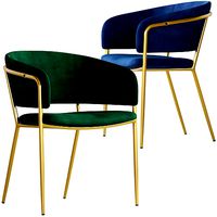 Linea Furniture Luxe Amon Velvet Dining Chair