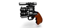 Snubble special Blaster pistol from Solo A Star Wars Story