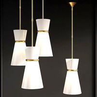 Clarkson Small Single Pendant Gold