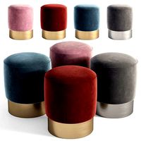 Stool Pall Mall Eichholtz