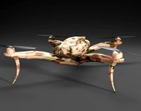 Quadrocopter Drone Camouflage