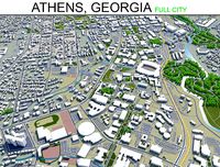 Athens City in Georgia