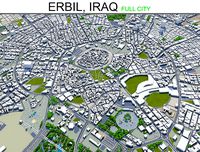 Erbil City in Iraq 30km