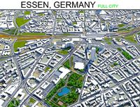 Essen City in Germany 40km