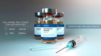 Covid-19 Vaccine Vile and Syringe