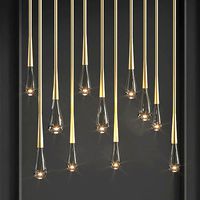 Teardrop Chandelier The Pour par Design Haus Liberty
