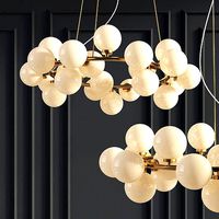 Chandelier Inflora 25 plafonds by Atelier Areti