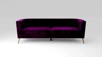 Belair Velvet Sofa
