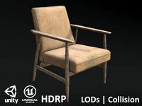 Soviet Armchair Lisek Damaged