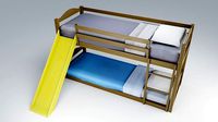 Bunk Bed 3D Model