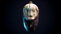 Old Tunisian Ritual Mask