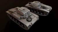 German Ligth tank Panzer 2
