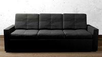 Dark grey sofa - 3 versions