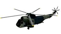 Lowpoly Sikorsky SH-3 Sea King