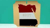 Egypt map | 3D