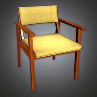 MCN - Designer Chair Midcentury 32 - PBR Game Ready