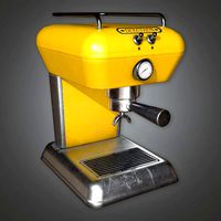 MCN - Coffee Machine Midcentury 02 - PBR Game Ready