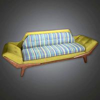 MCN - Retro Chair Midcentury 06 PBR Game Ready