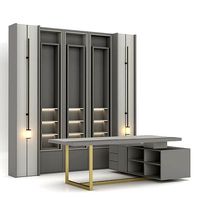 Office Table Bookshelf
