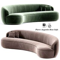 Pierre Augustin Rose Sofa