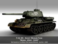 T-34 85 - Soviet medium tank - 3183